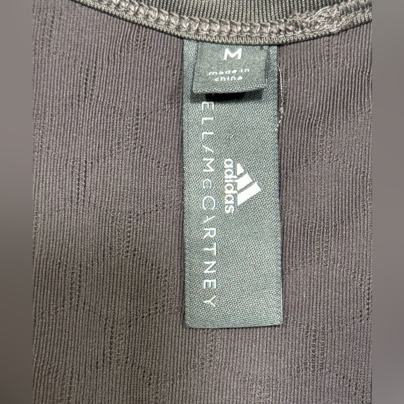 Adidas Stella McCartney Studio Explorer Mesh Gray Tank Top - Picture 5 of 10